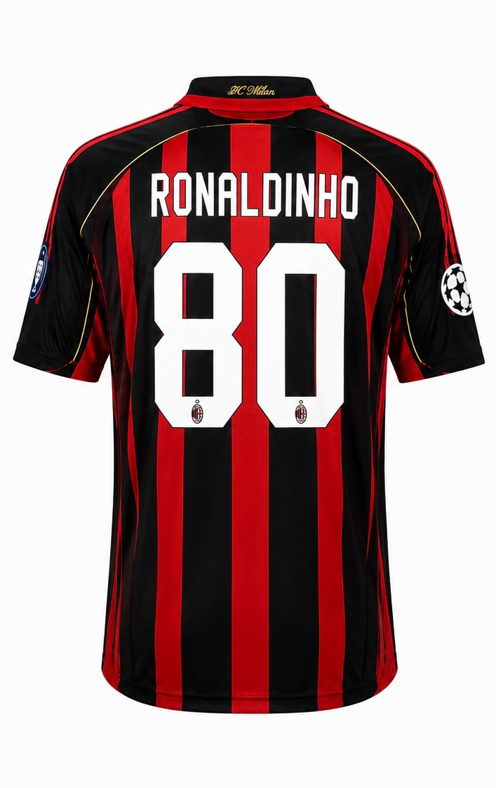 Ronaldinho Milan Home Shirt 2009/10